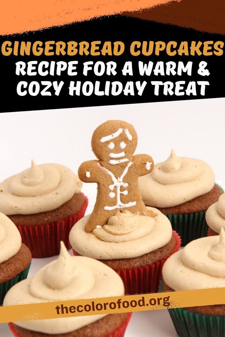 gingerbread cupcakes recipe