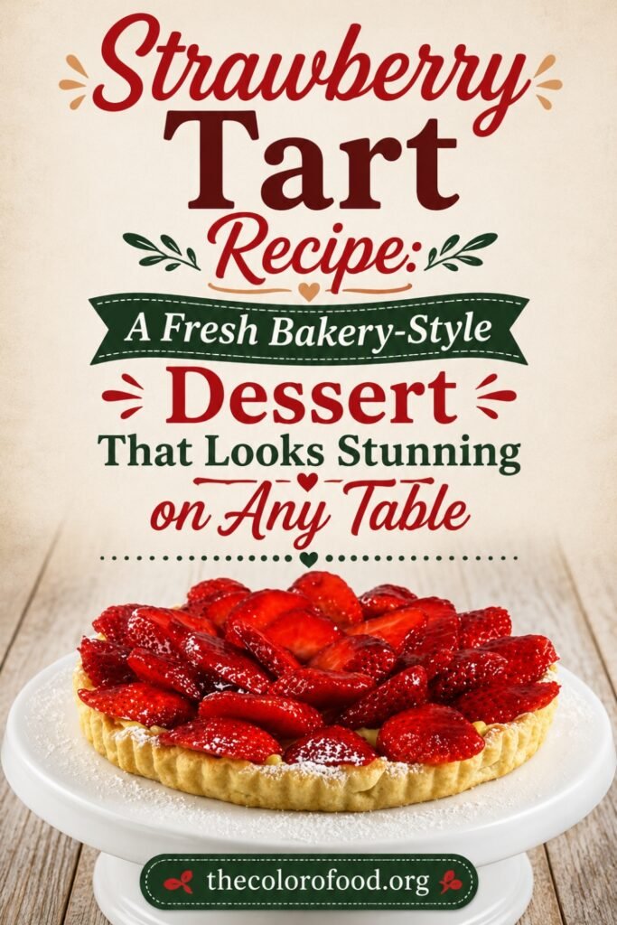 Strawberry Tart Recipe