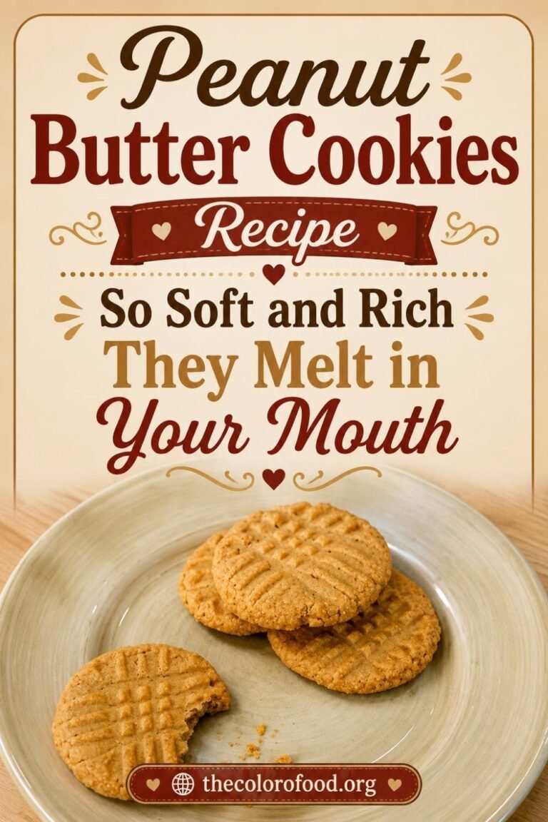 Peanut Butter Cookies Recipe