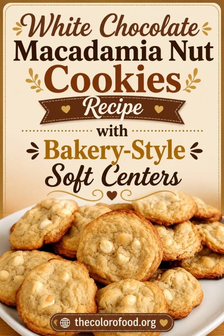 White Chocolate Macadamia Nut Cookies Recipe
