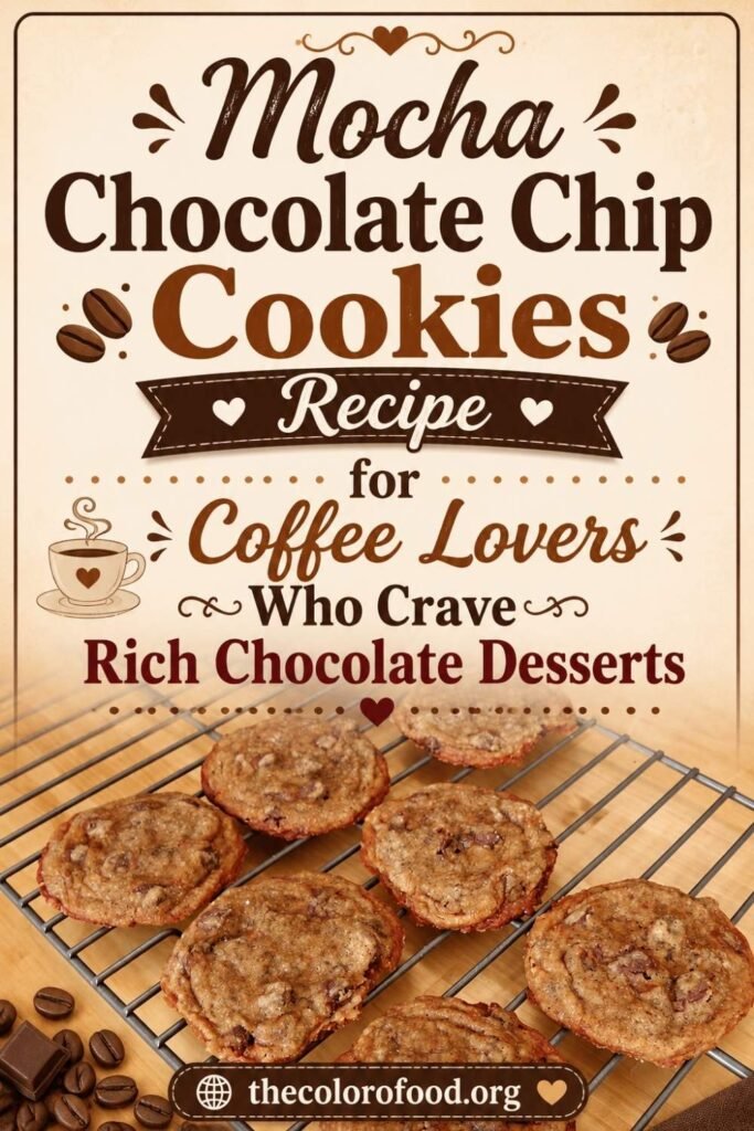 Mocha Chocolate Chip Cookies Recipe