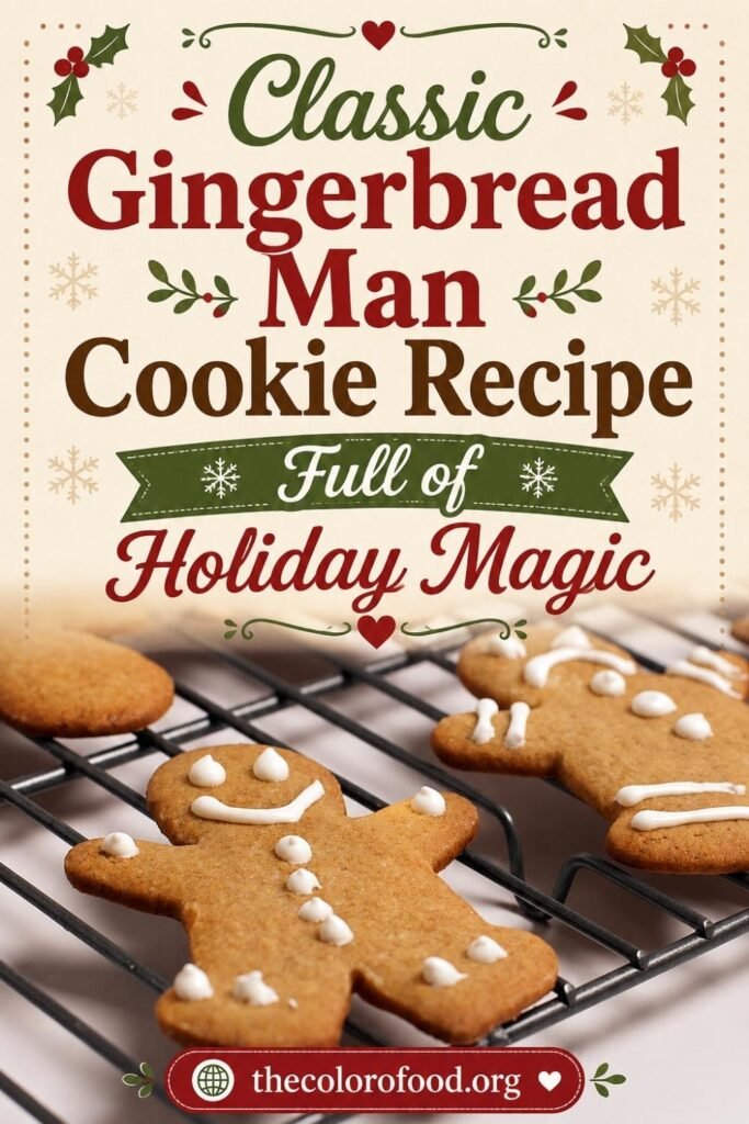 Gingerbread Man Cookie Recipe