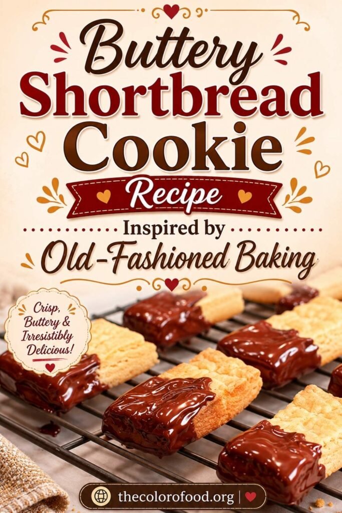 Buttery Shortbread Cookie Recipe