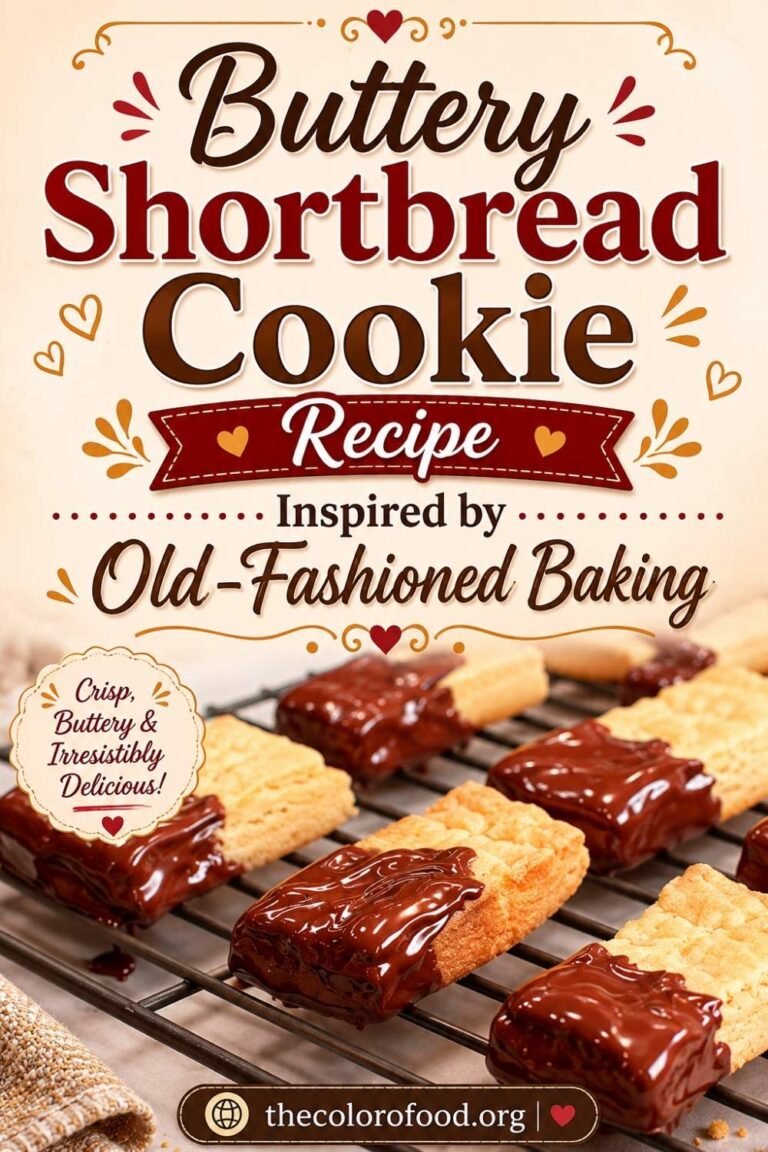 Buttery Shortbread Cookie Recipe