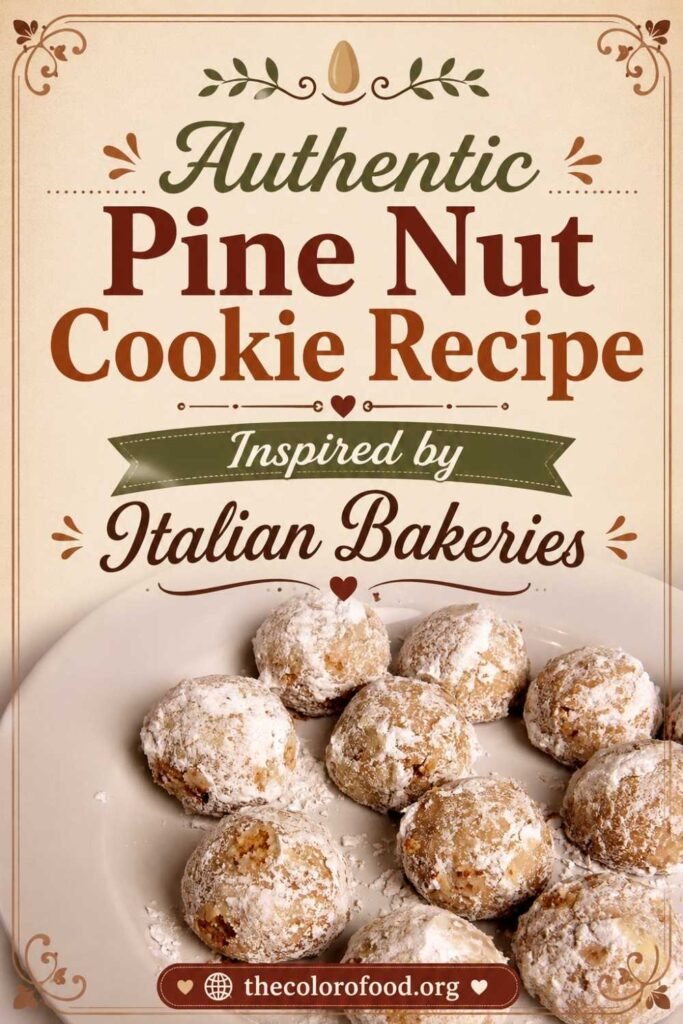 Pine Nut Cookies Recipe