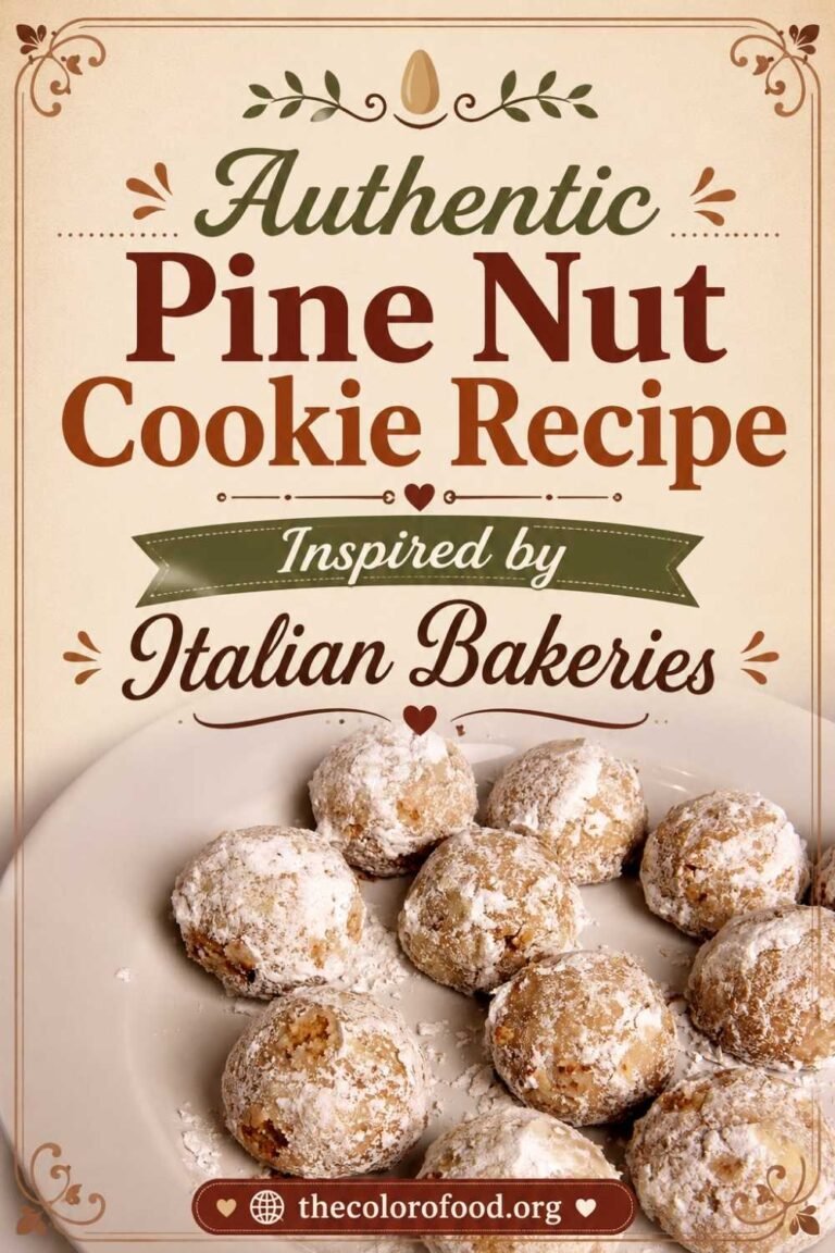 Pine Nut Cookies Recipe