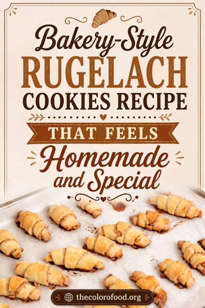 Rugelach Cookies Recipe