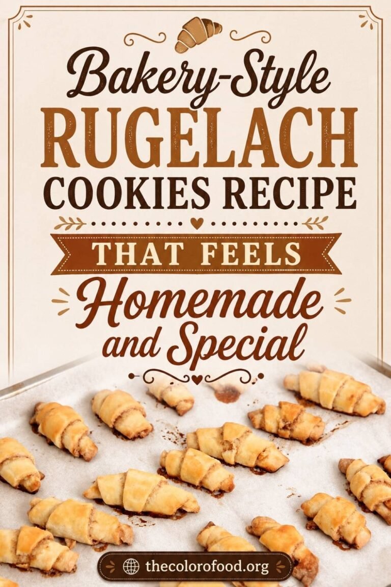 Rugelach Cookies Recipe