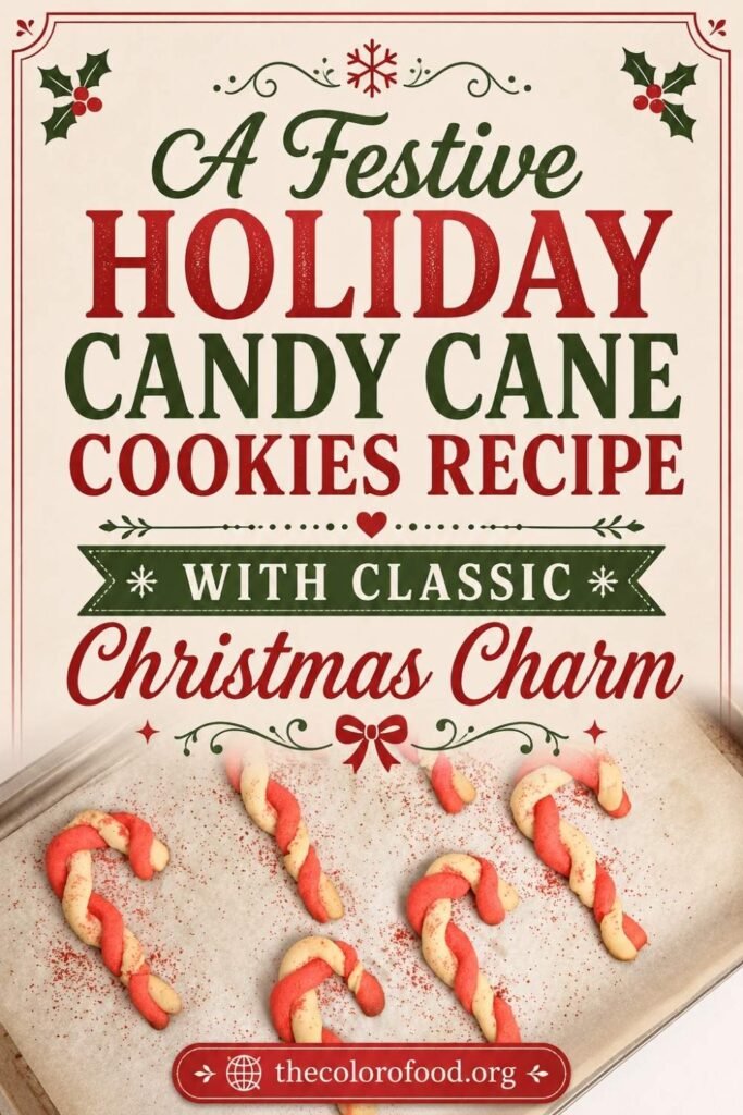Candy Cane Cookies Recipe