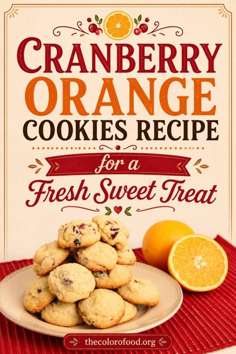 Cranberry Orange Cookies Recipe
