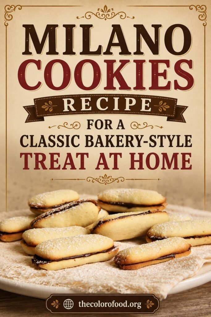 Milano Cookies Recipe