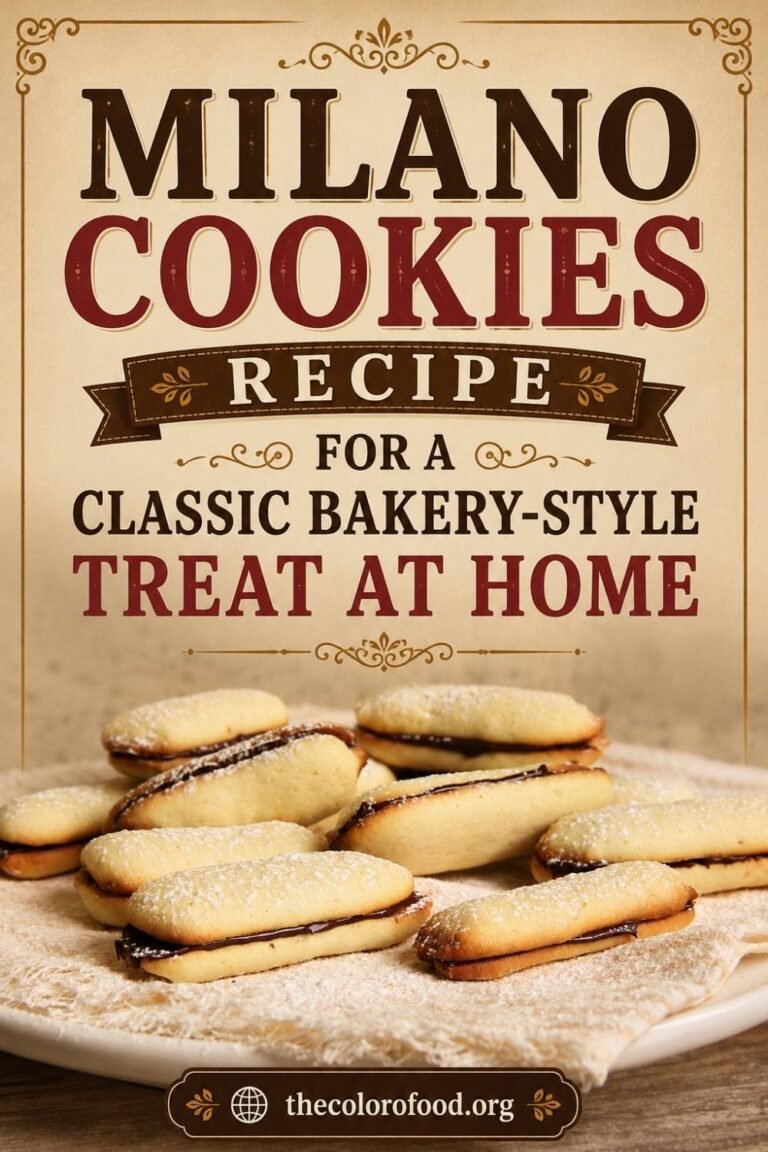 Milano Cookies Recipe