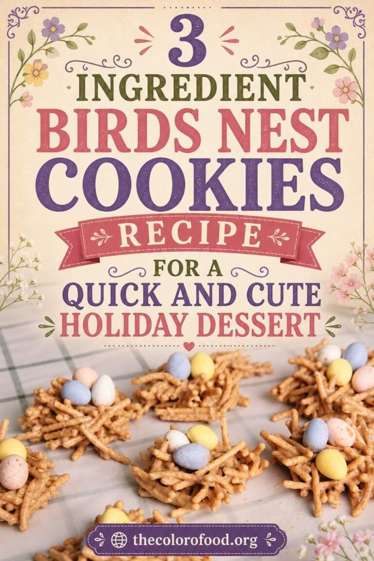 Birds Nest Cookies Recipe