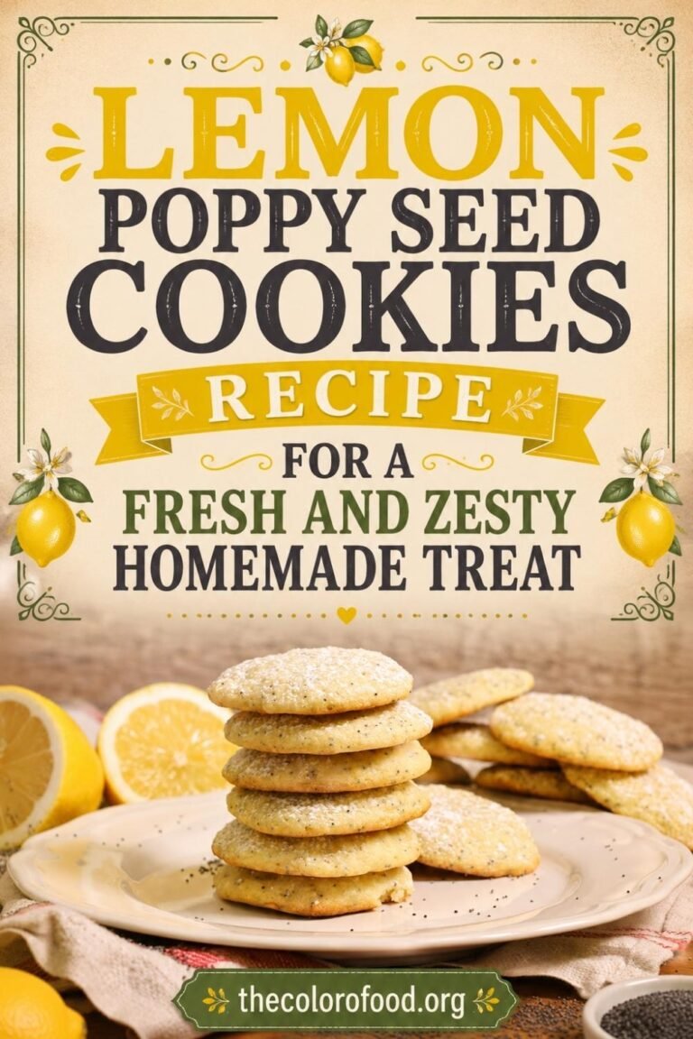 Lemon Poppy Seed Cookies Recipe